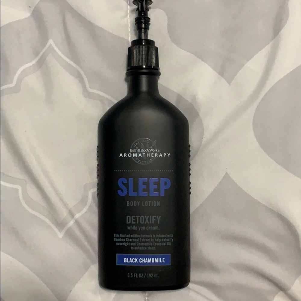 Aroma therapy sleep body lotion